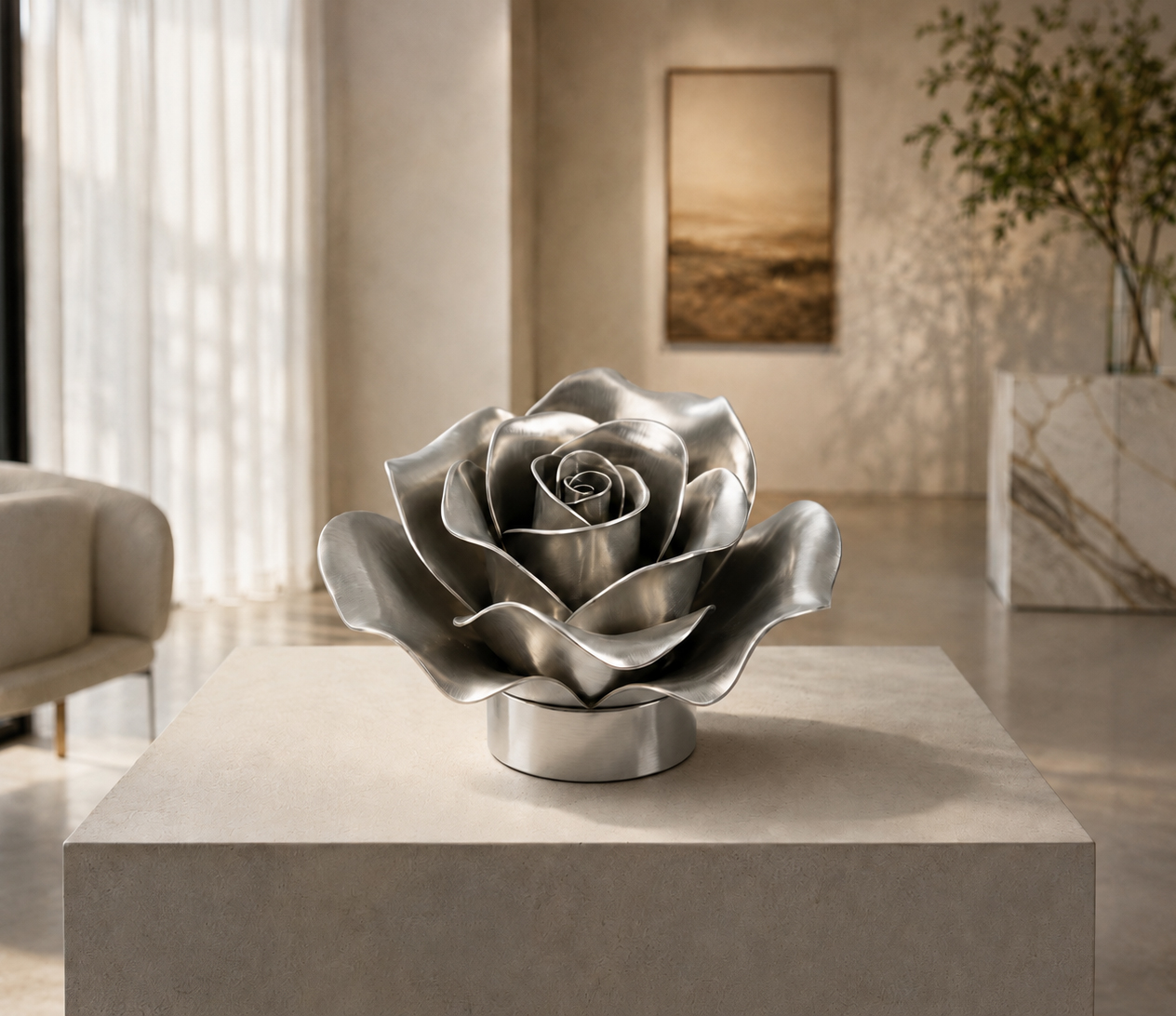 La Rose Éternelle RVS urn